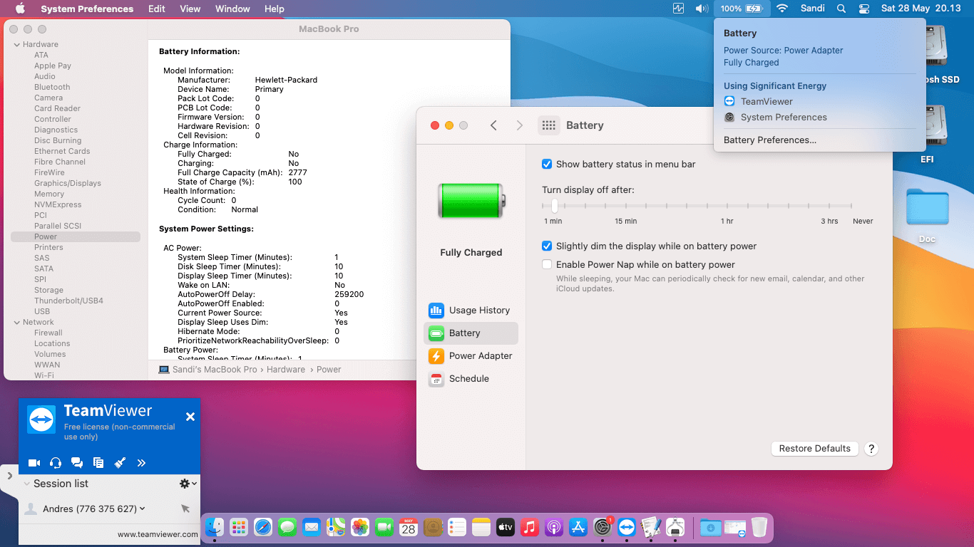 HP EliteBook 2570P 2nd [IvyBridge   Intel HD 4000 + PS2]   OpenCore 8